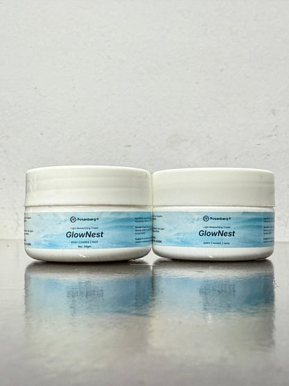 Light Moisturizing Cream Glow Nest 100 gm Pack of 2